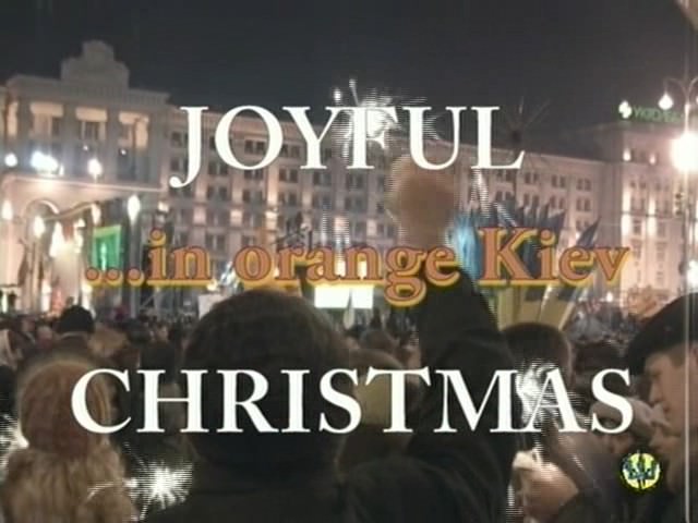 FKK video - joyful  in orange kiev christmas