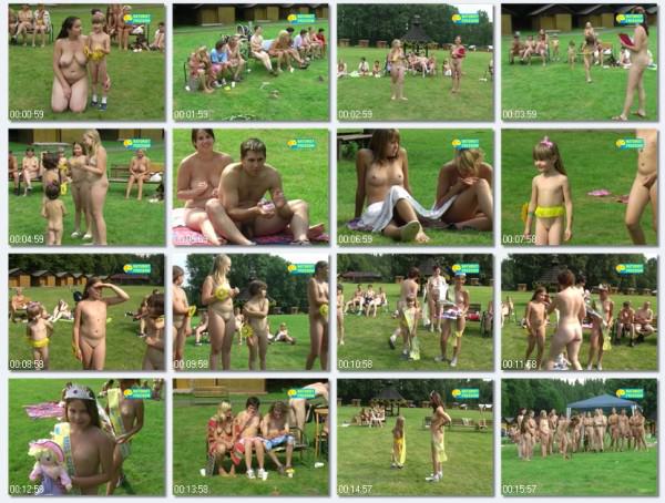 FKK video - Naturist freedom miss child