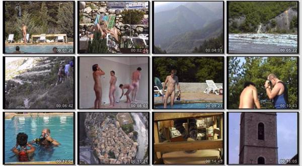 FKK video - Naturists among the mountains